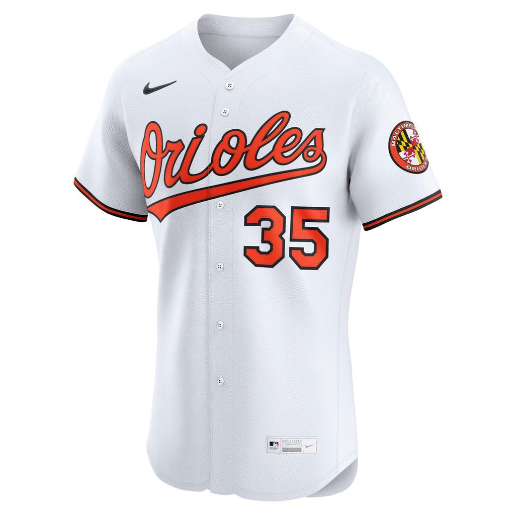 Baltimore Orioles Adley Rutschman Alternate 2 Elite Jersey — Orange