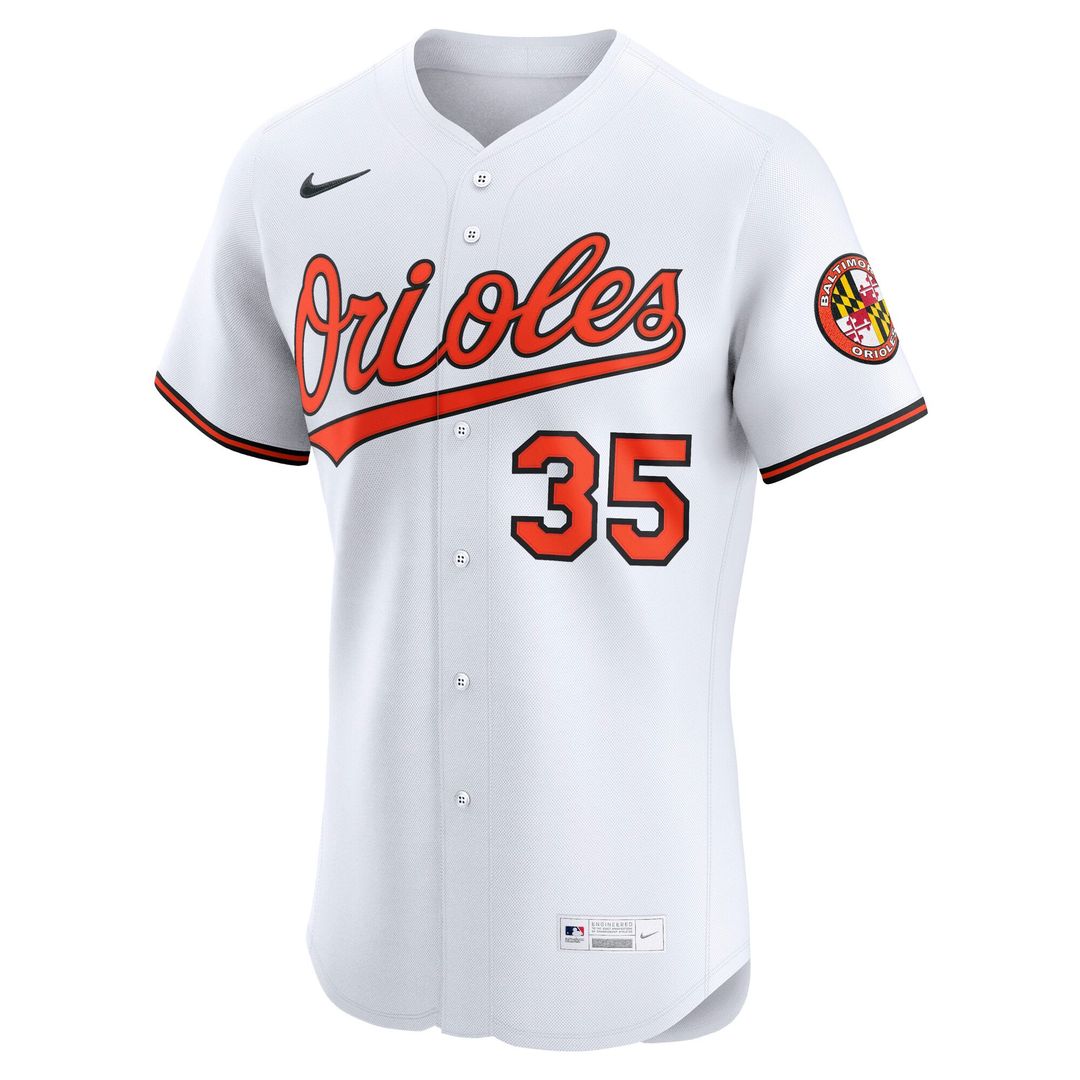Baltimore Orioles Adley Rutschman Alternate Elite Jersey — Black