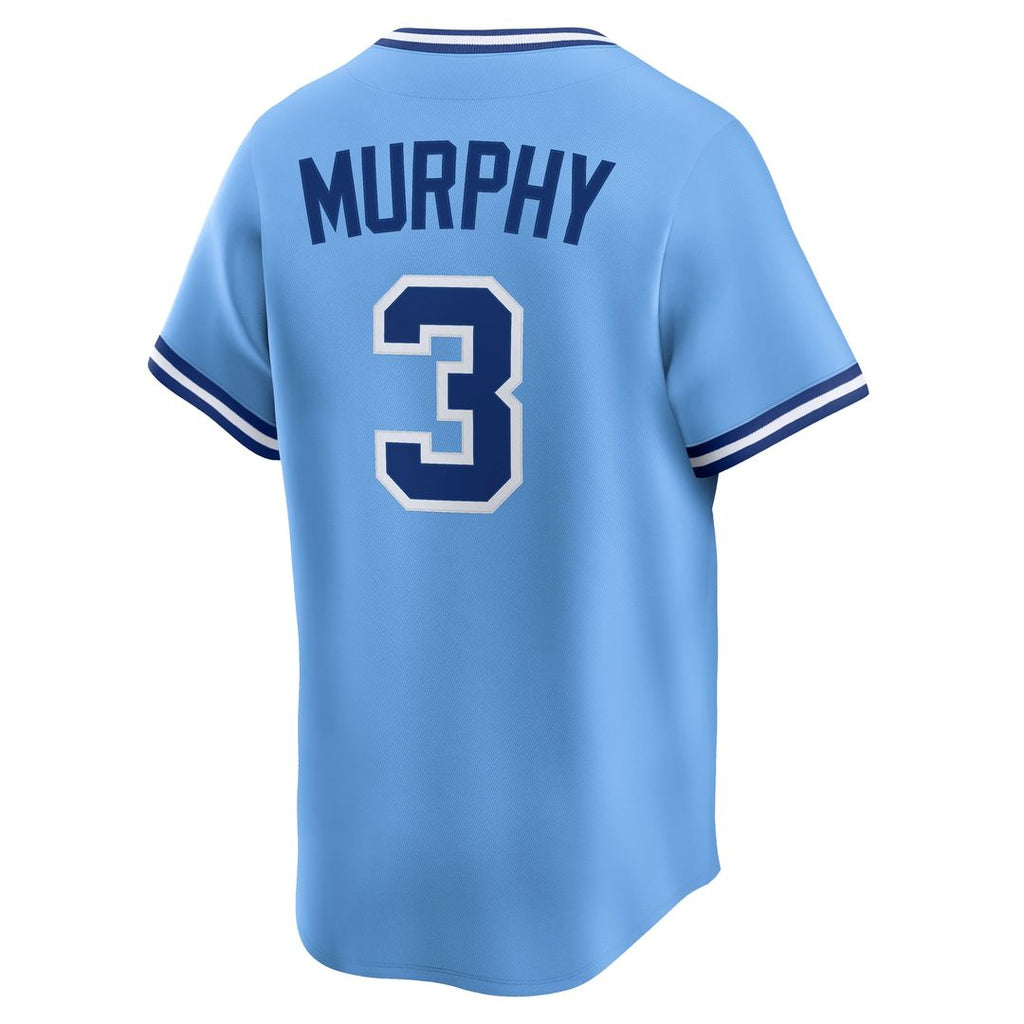 Atlanta Braves Dale Murphy Throwback Cooperstown Limited Jersey — Light Blue