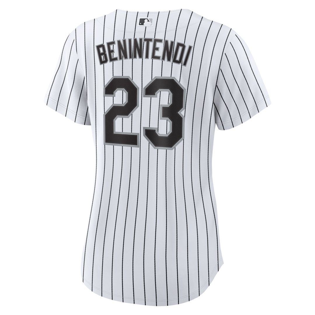 Chicago White Sox Andrew Benintendi Women's Home Player Jersey — White/Black