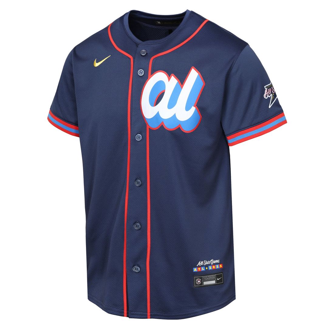 American League Youth 2025 All - Star Edition Limited Jersey — Navy