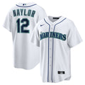 Seattle Mariners Josh Naylor Home Replica Jersey — White