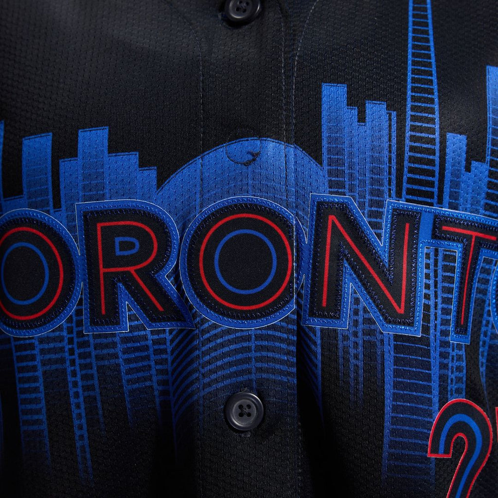 Toronto Blue Jays Vladimir Guerrero Jr. Women's 2024 City Connect Limited Jersey — Navy