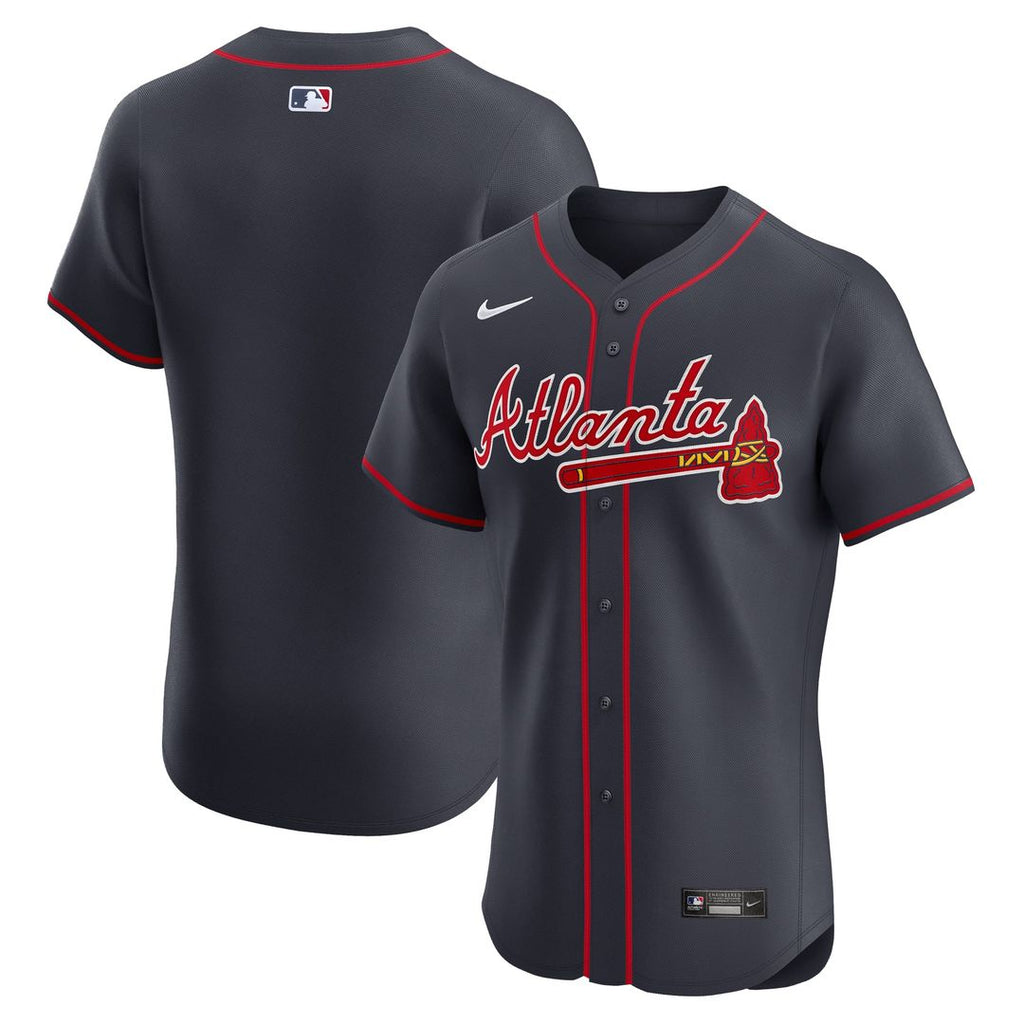 Atlanta Braves Alternate Elite Jersey — Navy