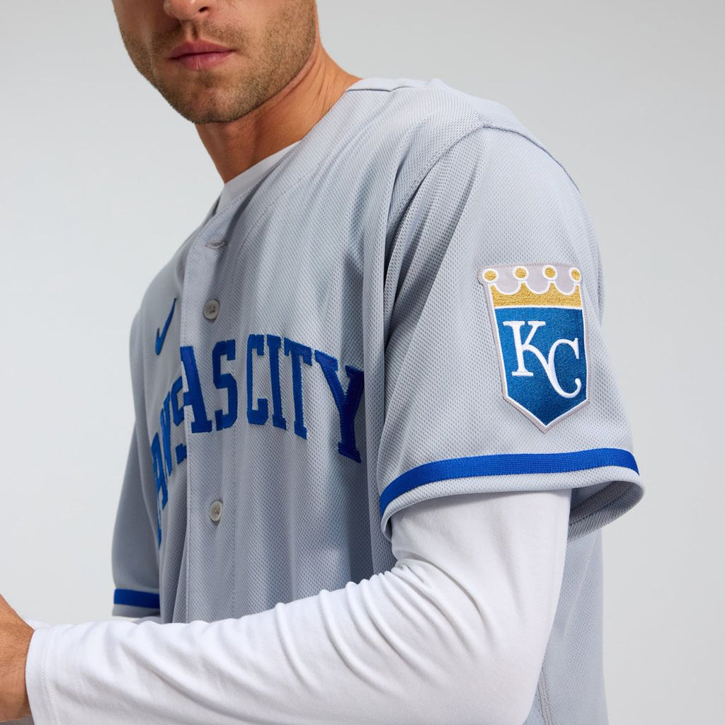 Kansas City Royals 2022 Road Authentic Jersey — Gray