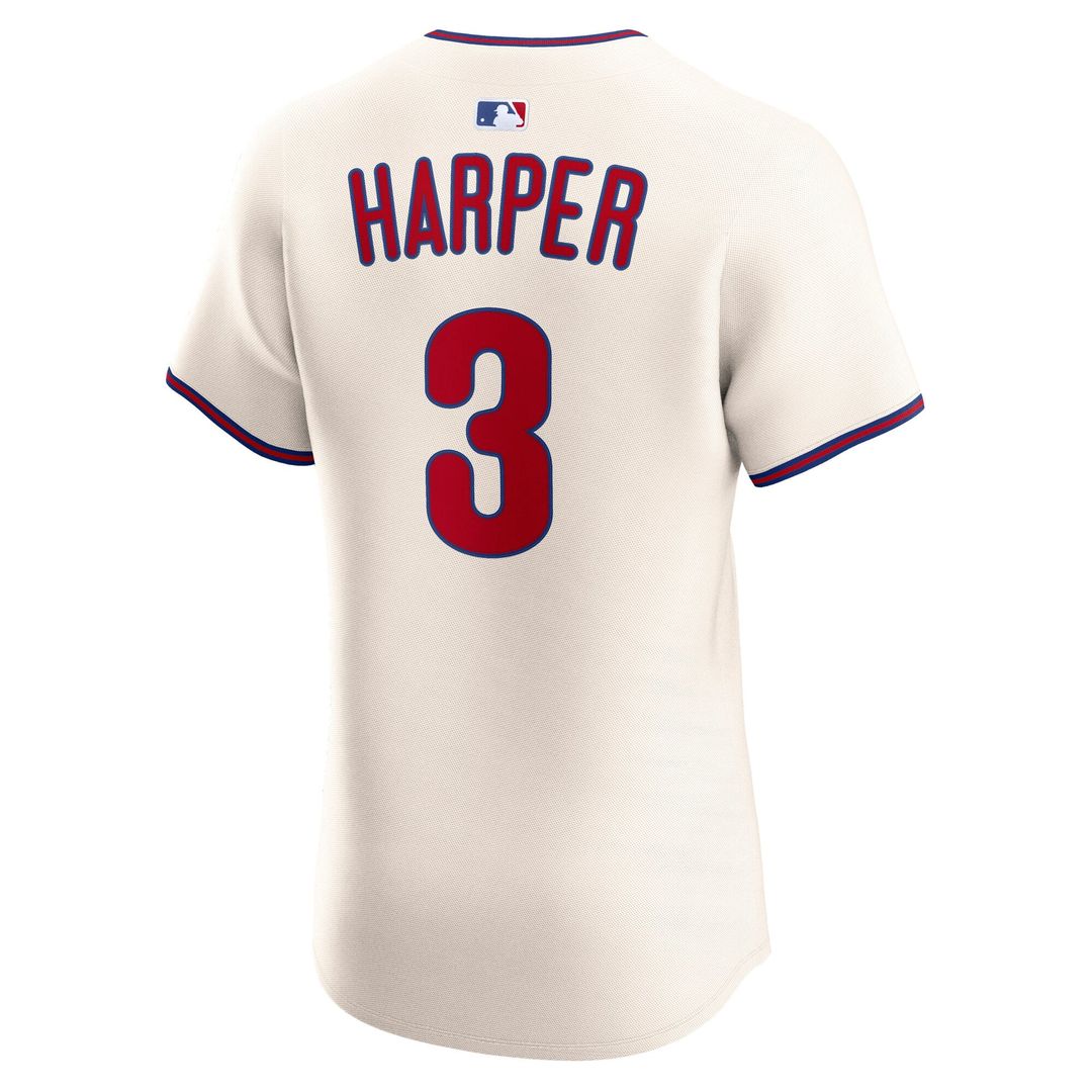 Philadelphia Phillies Bryce Harper Alternate Elite Jersey — Light Blue
