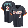 San Diego Padres Xander Bogaerts 2026 City Connect Stadium Jersey — Obsidian