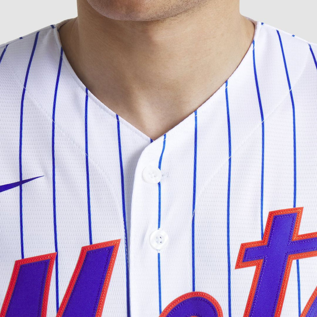 New York Mets Home Replica Team Jersey — White
