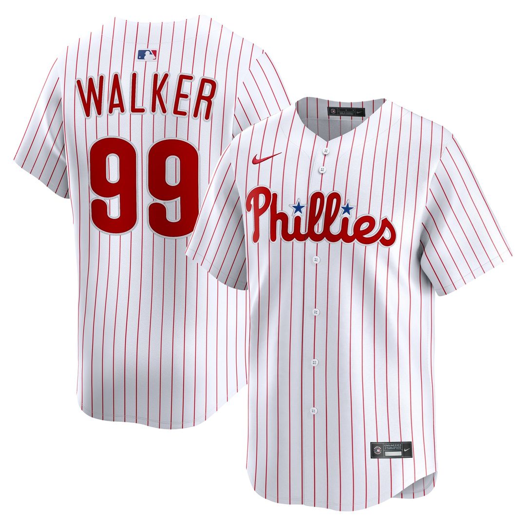 Philadelphia Phillies Taijuan Walker Home Limited Jersey — White