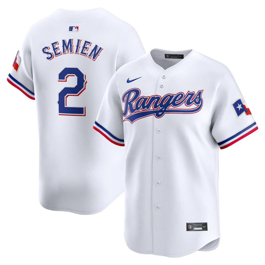 Texas Rangers Marcus Semien Home Limited Jersey — White