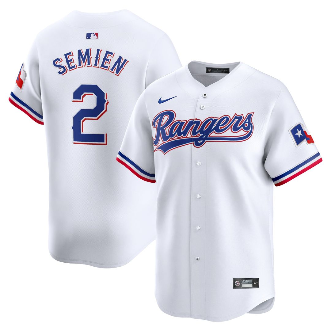 Texas Rangers Marcus Semien Home Limited Jersey — White