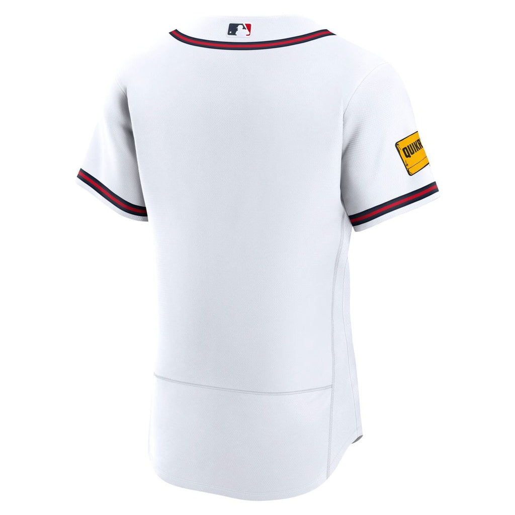 Atlanta Braves Home Authentic Jersey — White