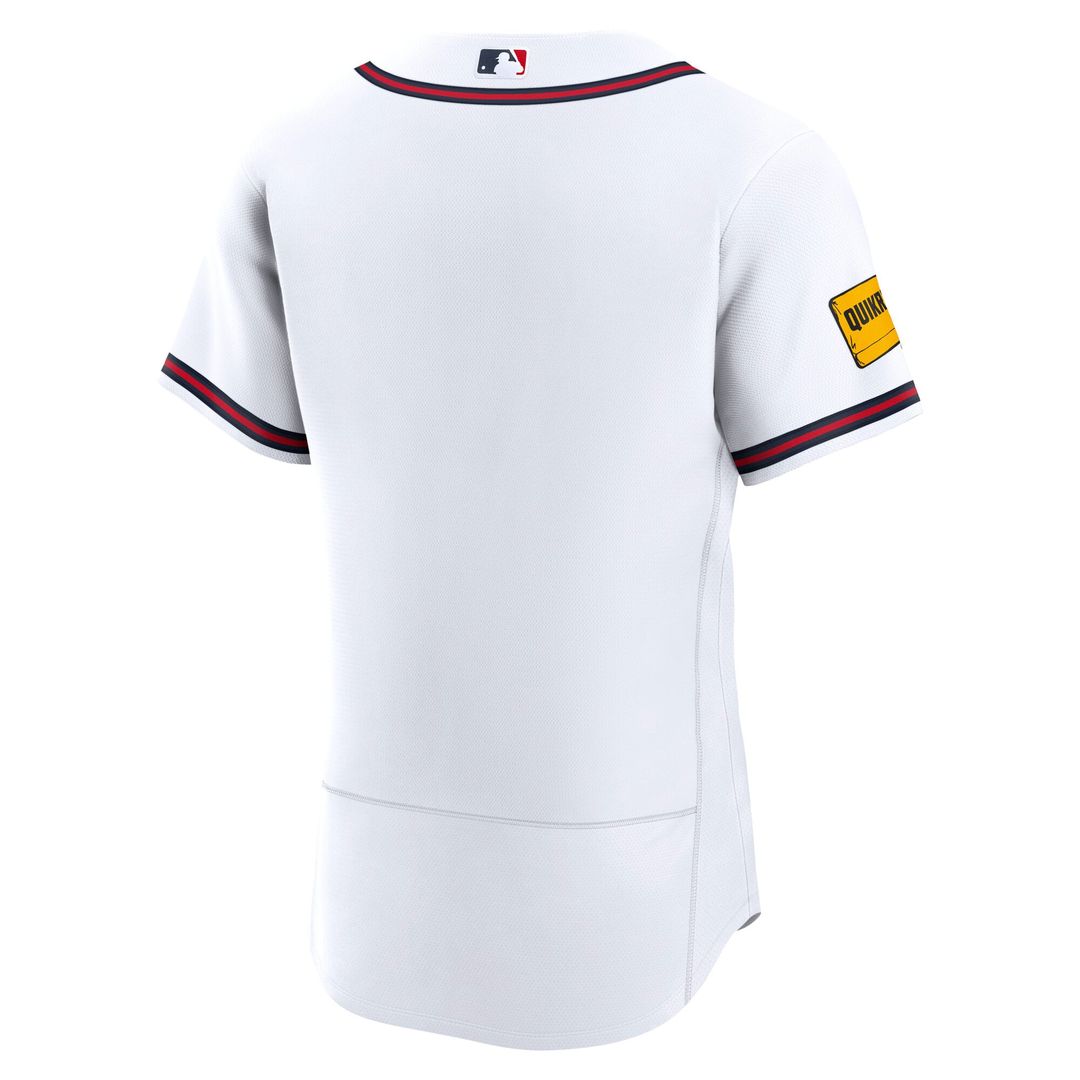 Atlanta Braves Home Authentic Jersey — White