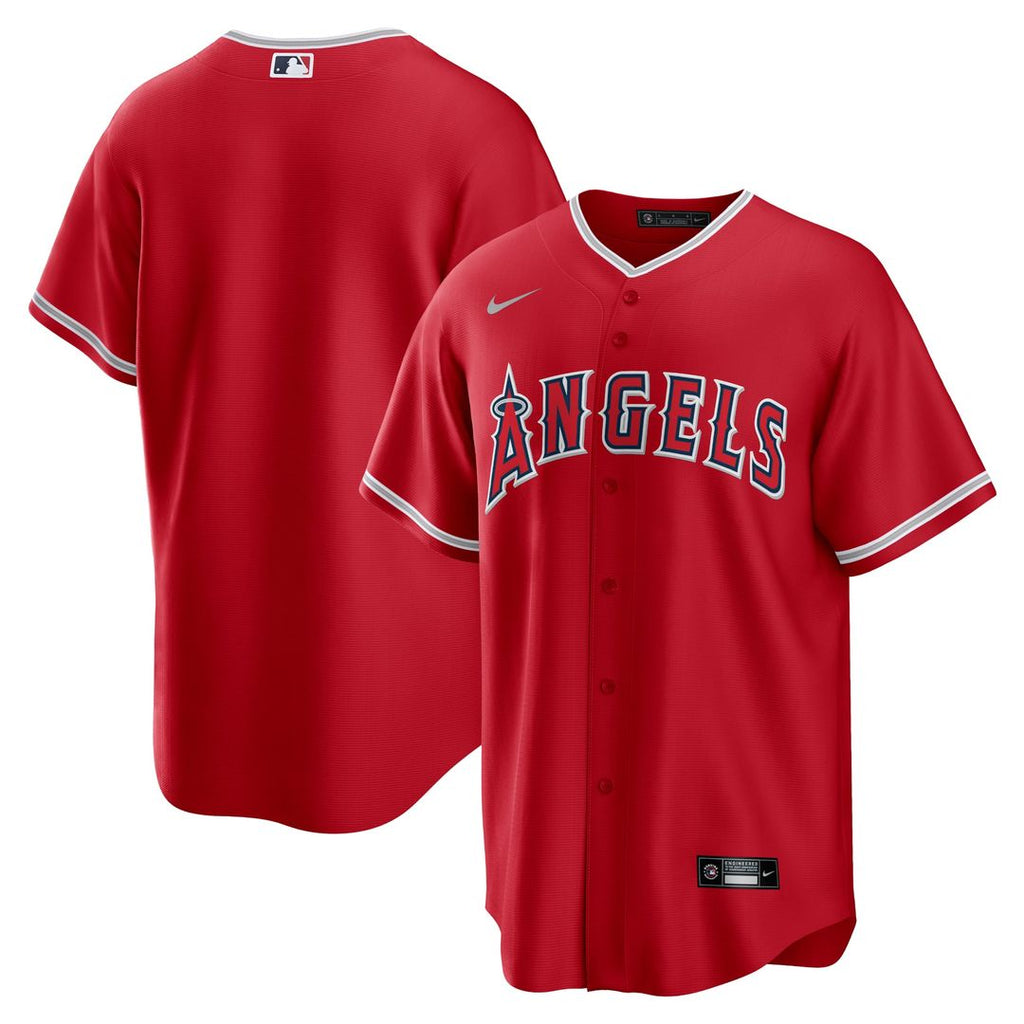 Los Angeles Angels Alternate Replica Team Jersey — Red