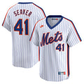 New York Mets Tom Seaver Throwback Cooperstown Limited Jersey — White