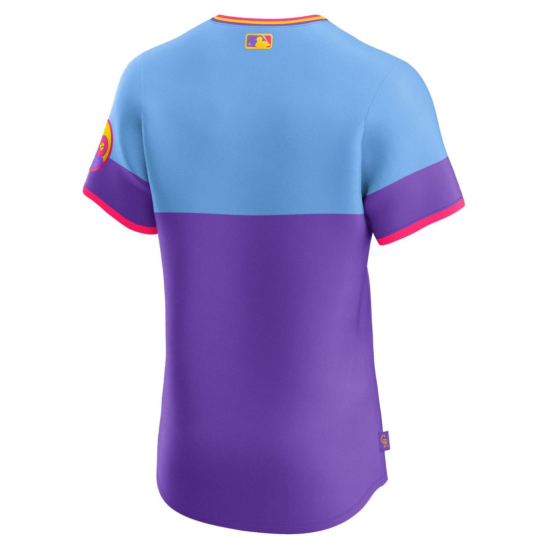 Colorado Rockies 2025 City Connect Elite Jersey — Purple