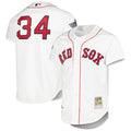 Boston Red Sox David Ortiz Cooperstown Authentic Jersey — White