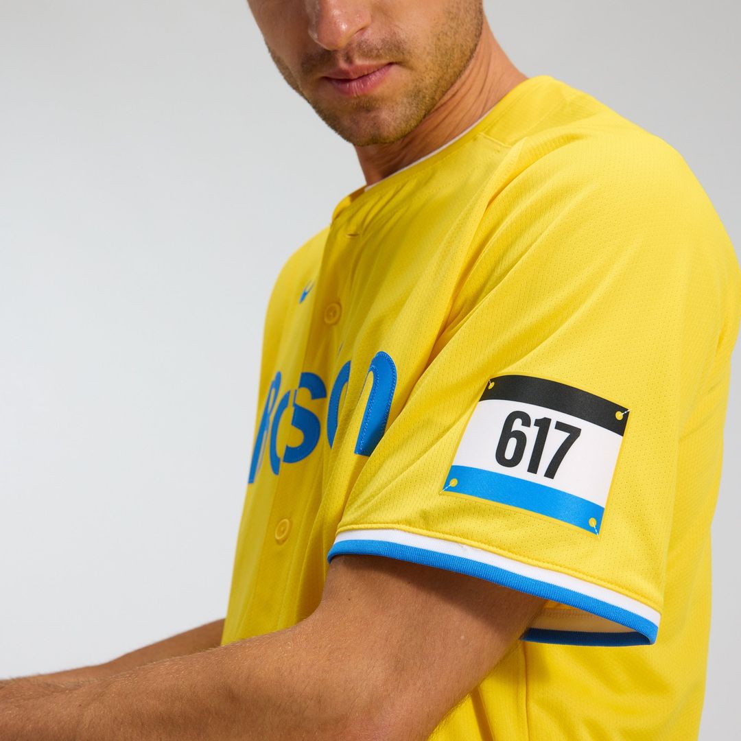 Boston Red Sox City Connect Limited Jersey — Gold