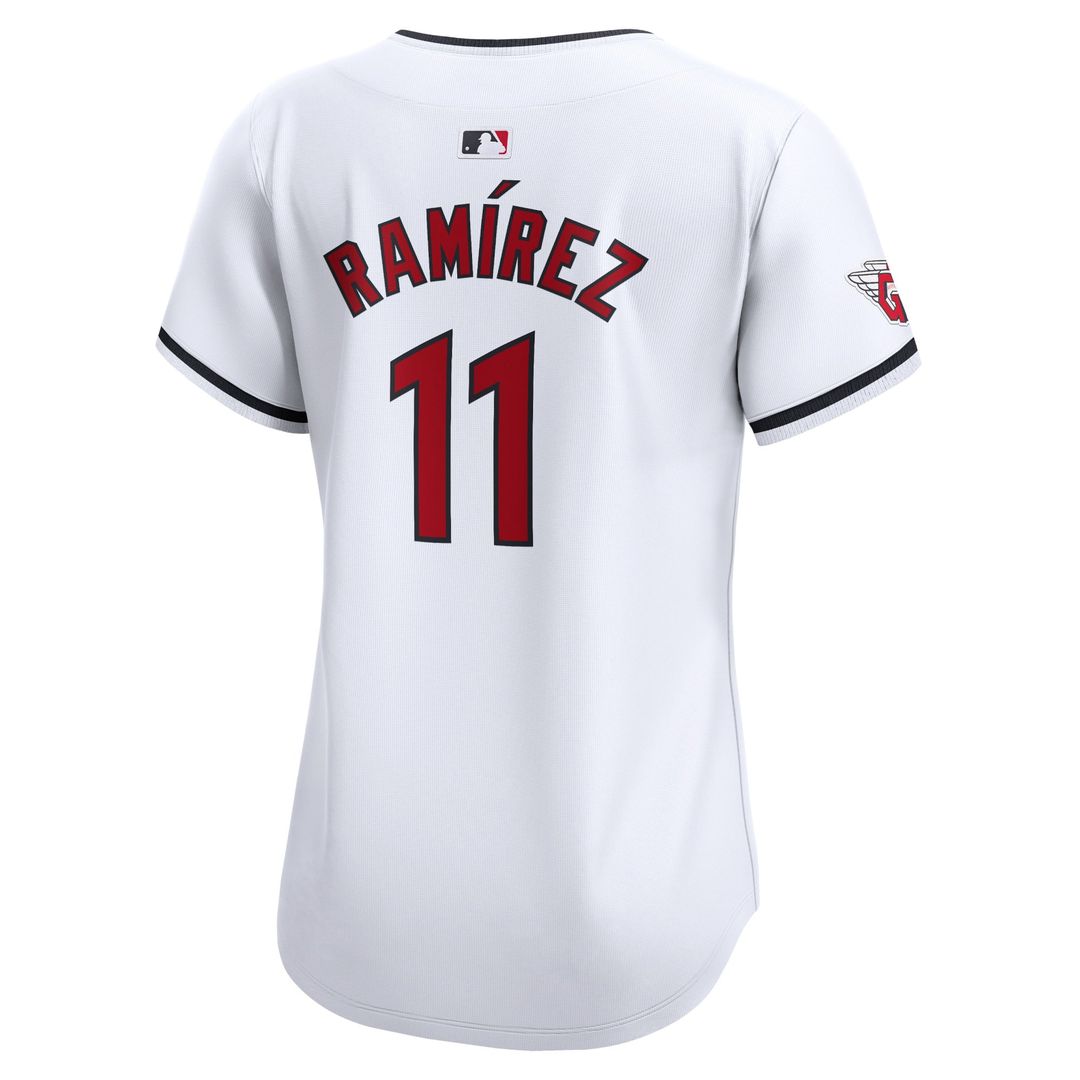Cleveland Guardians Jose Ramirez Women's Home Limited Jersey — White