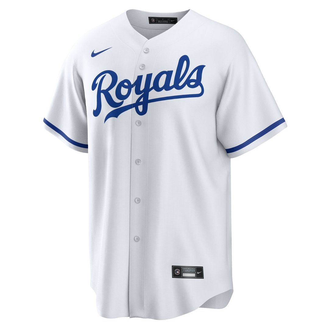 Kansas City Royals Jac Caglianone Home Replica Jersey — White