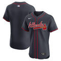 Atlanta Braves Alternate Elite Jersey — Navy