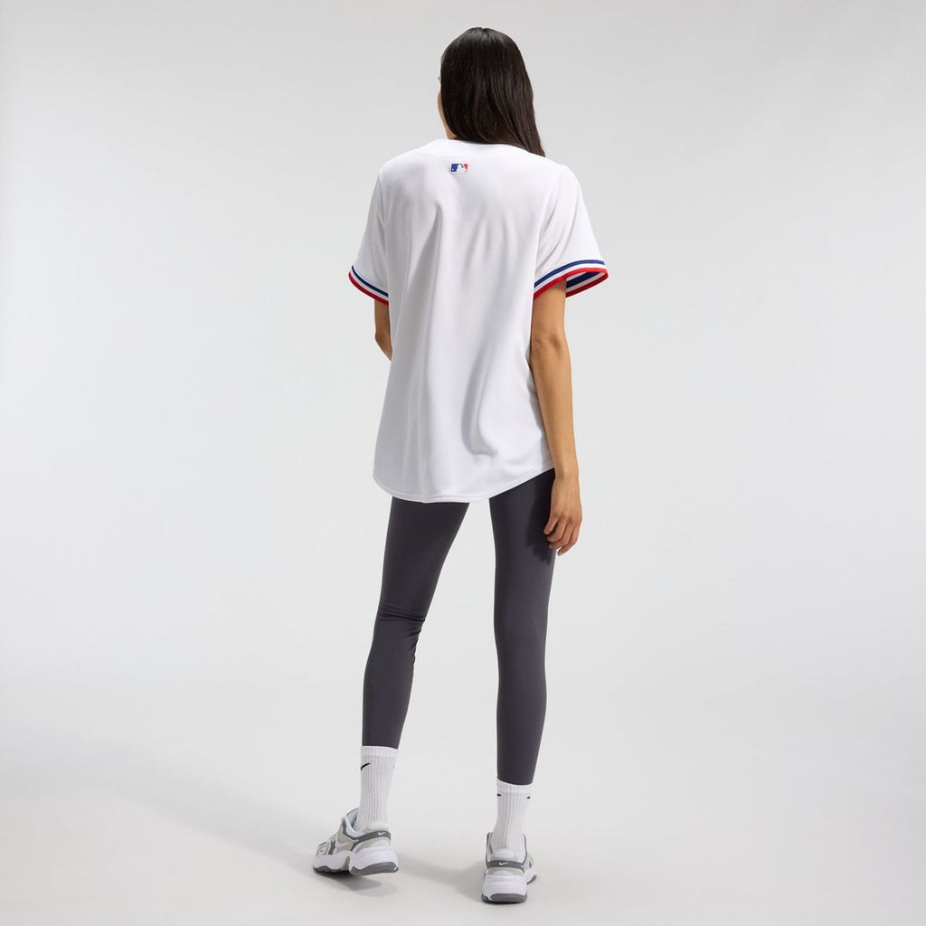 Texas Rangers Women's Home Limited Jersey — White