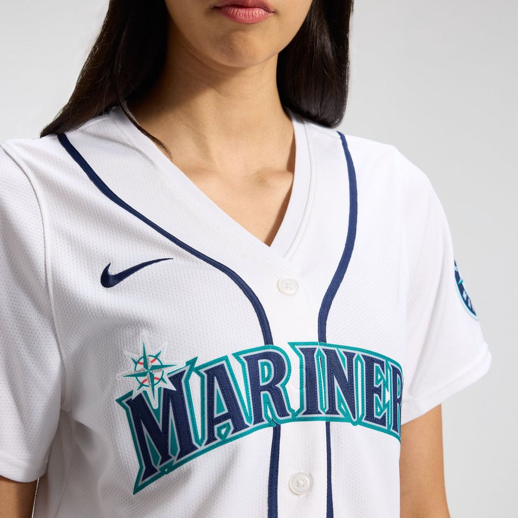 Seattle Mariners Cal Raleigh Women's Home Limited Jersey — White