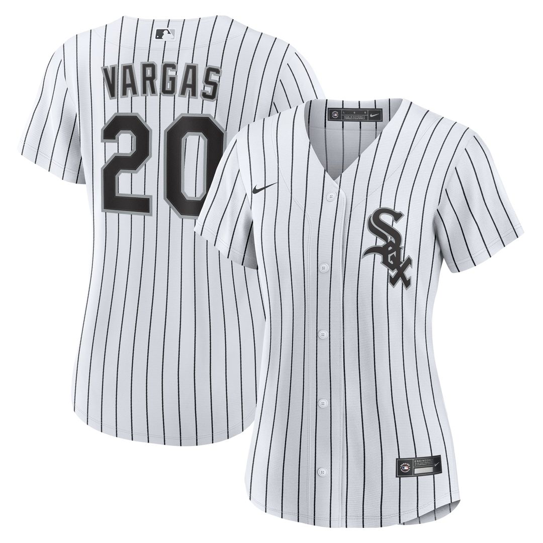 Chicago White Sox Miguel Vargas Women's Home Replica Jersey — White