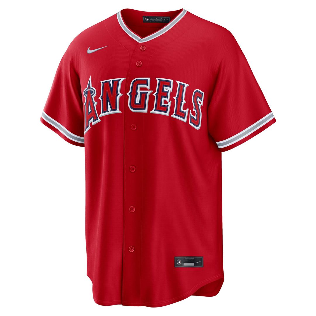 Los Angeles Angels Mike Trout Alternate Replica Jersey — White