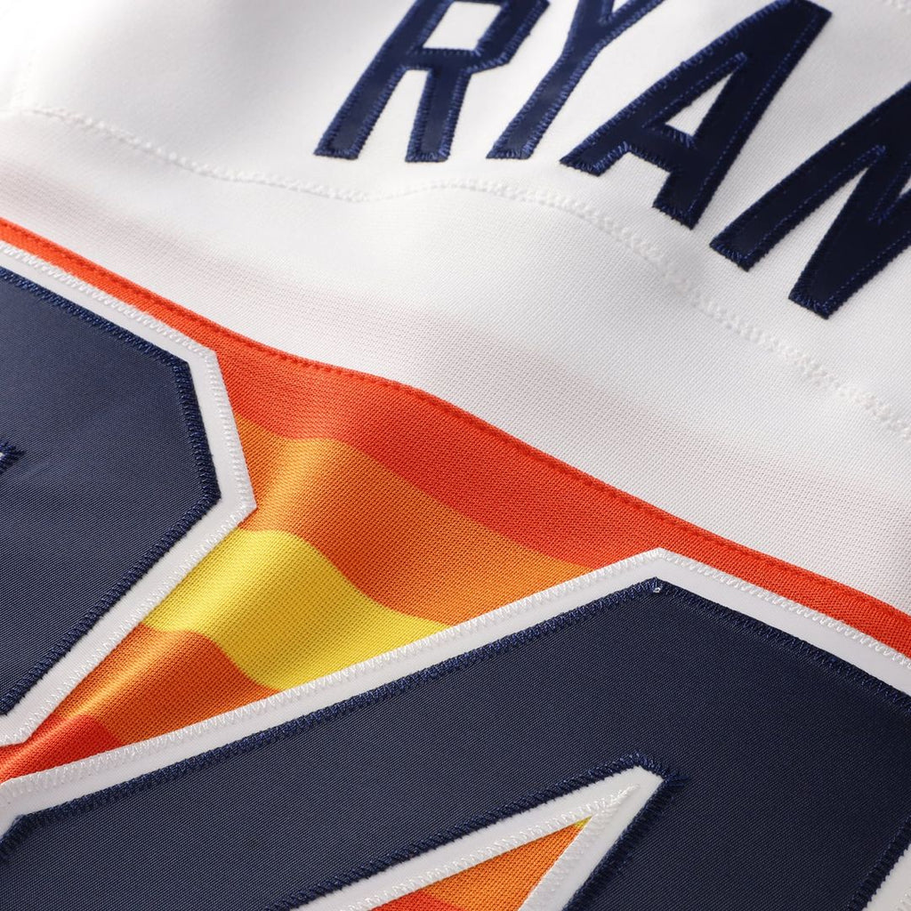 Houston Astros Nolan Ryan Throwback Authentic Jersey — White