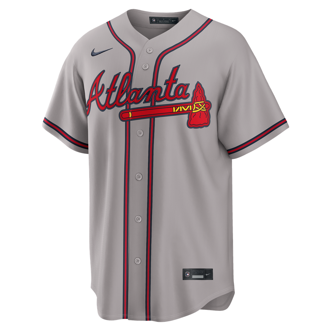 Atlanta Braves Ronald Acuña Jr. Alternate Replica Jersey — Navy
