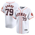 Houston Astros Jose Abreu Home Limited Jersey — White