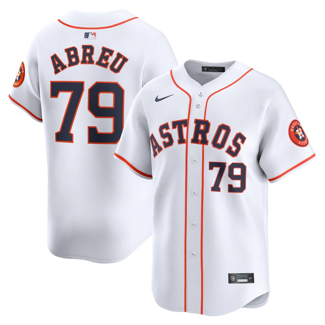 Houston Astros Jose Abreu Home Limited Jersey — White