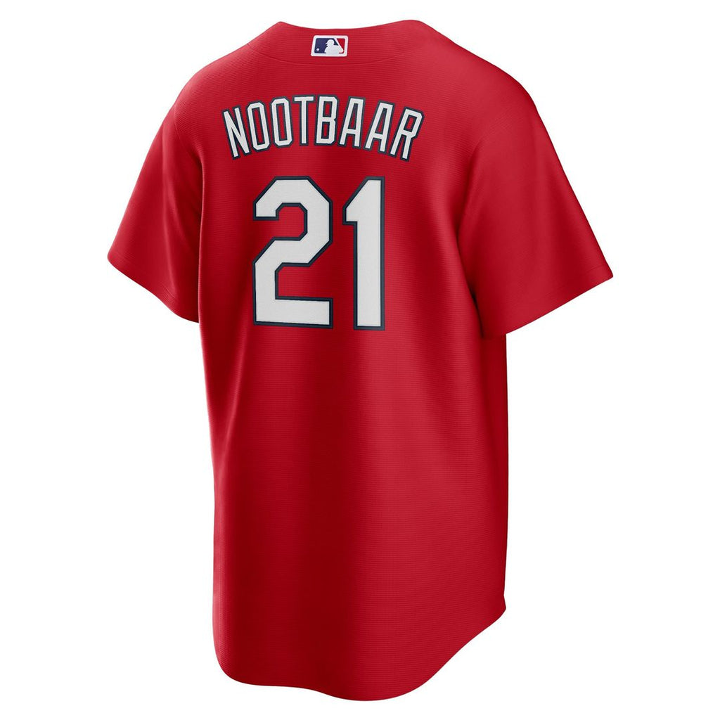 St. Louis Cardinals Lars Nootbaar Big & Tall Alternate Replica Jersey — Red