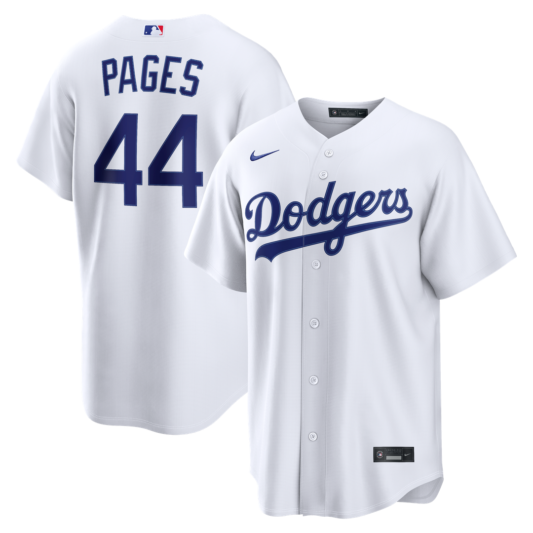 Los Angeles Dodgers Andy Pages Home Replica Jersey — White