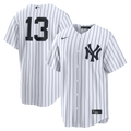 New York Yankees Jazz Chisholm Jr. Home Replica Jersey — White