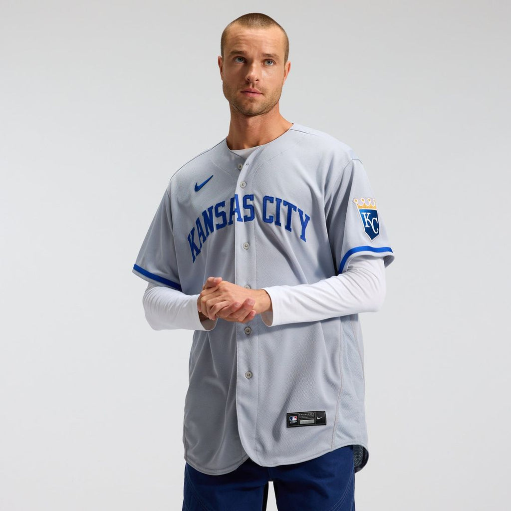Kansas City Royals 2022 Road Authentic Jersey — Gray