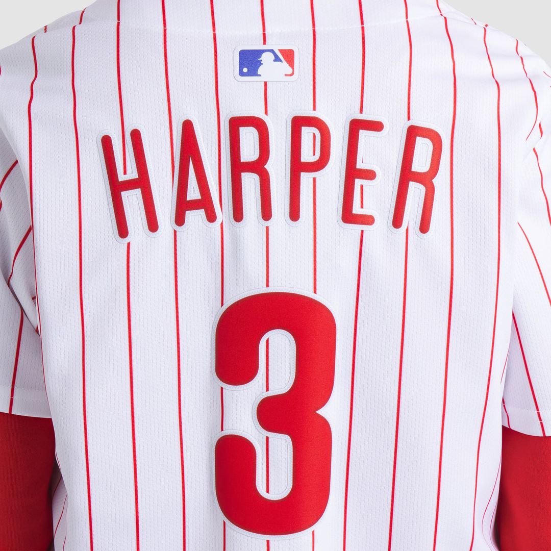 Philadelphia Phillies Bryce Harper Women's Home Limited Jersey — White
