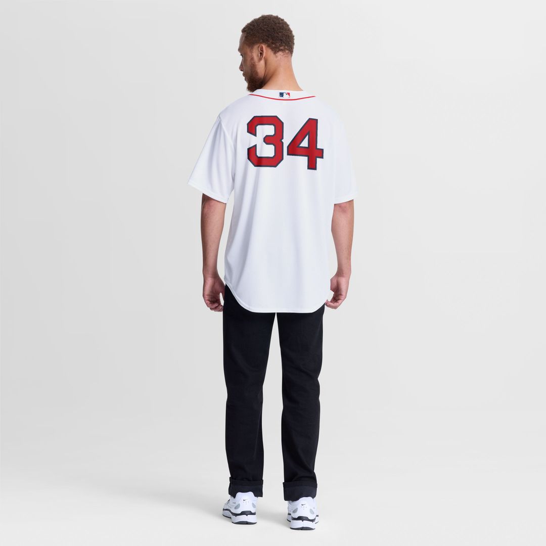 Boston Red Sox David Ortiz Home Replica Jersey — White