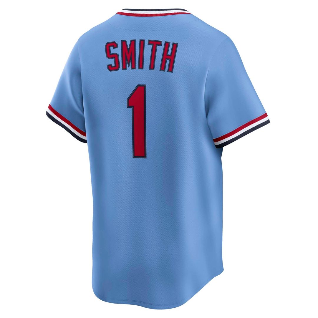 St. Louis Cardinals Ozzie Smith Throwback Cooperstown Limited Jersey — Blue