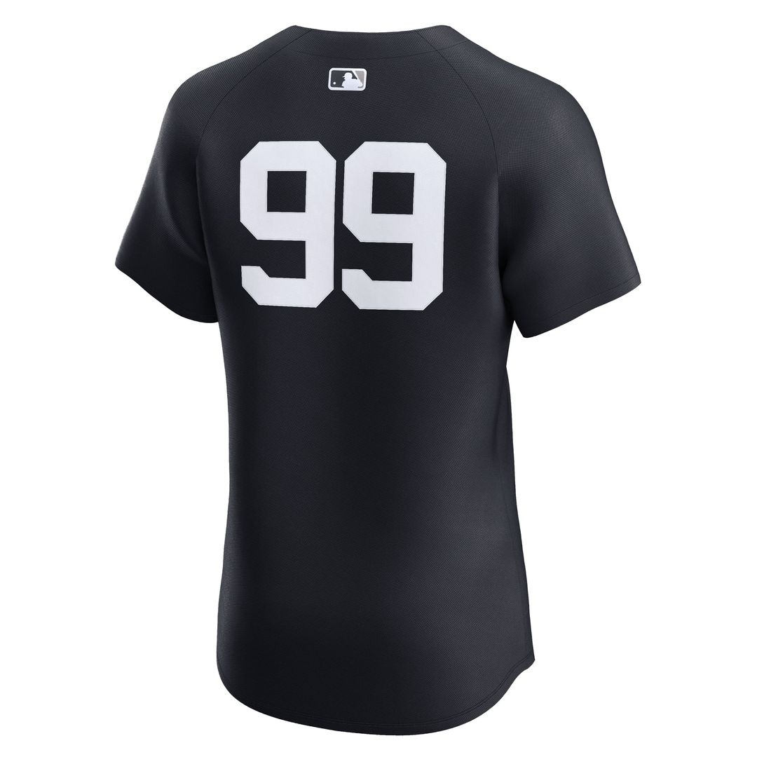 New York Yankees Aaron Judge Alternate 2 Elite Jersey — Navy