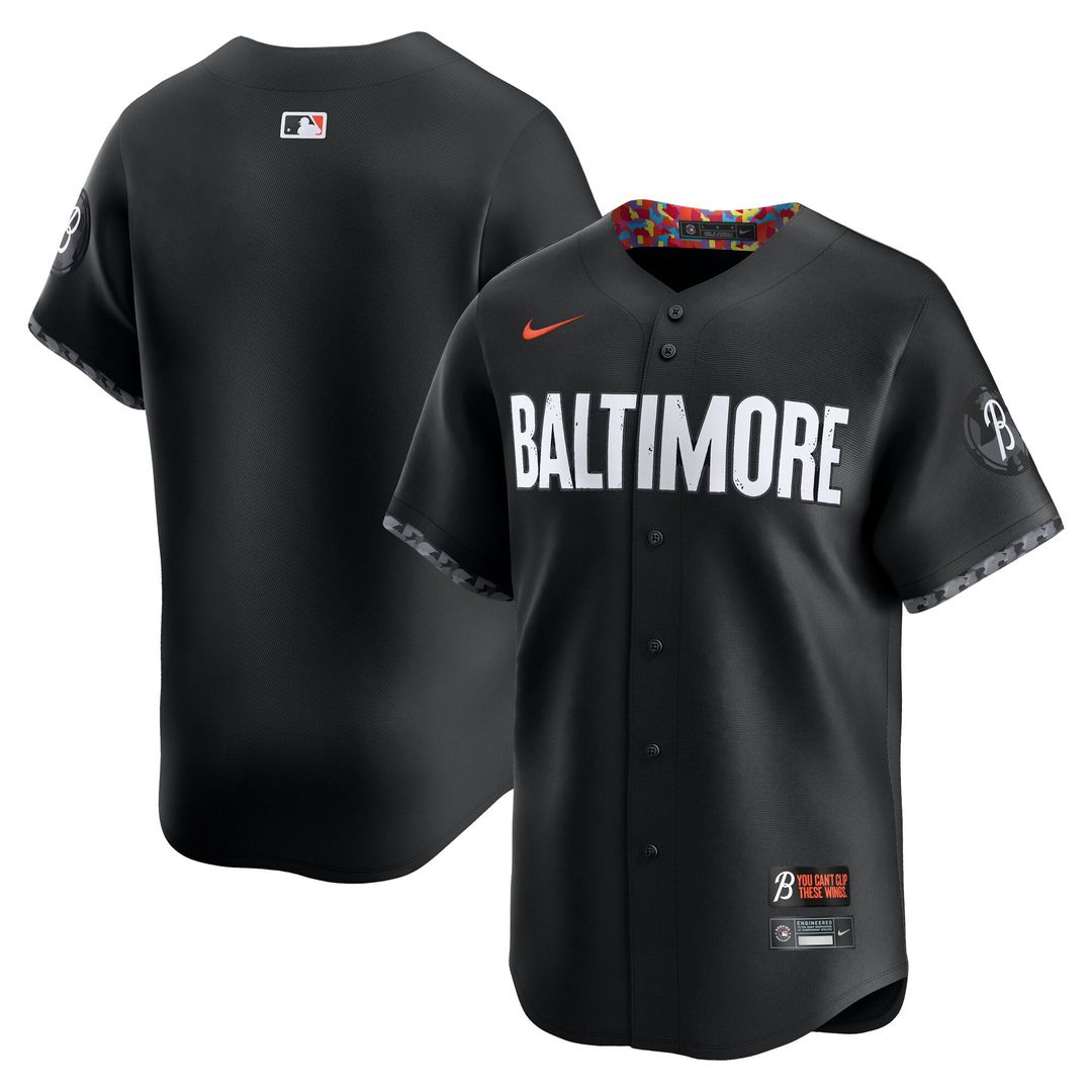 Baltimore Orioles City Connect Limited Jersey — Black