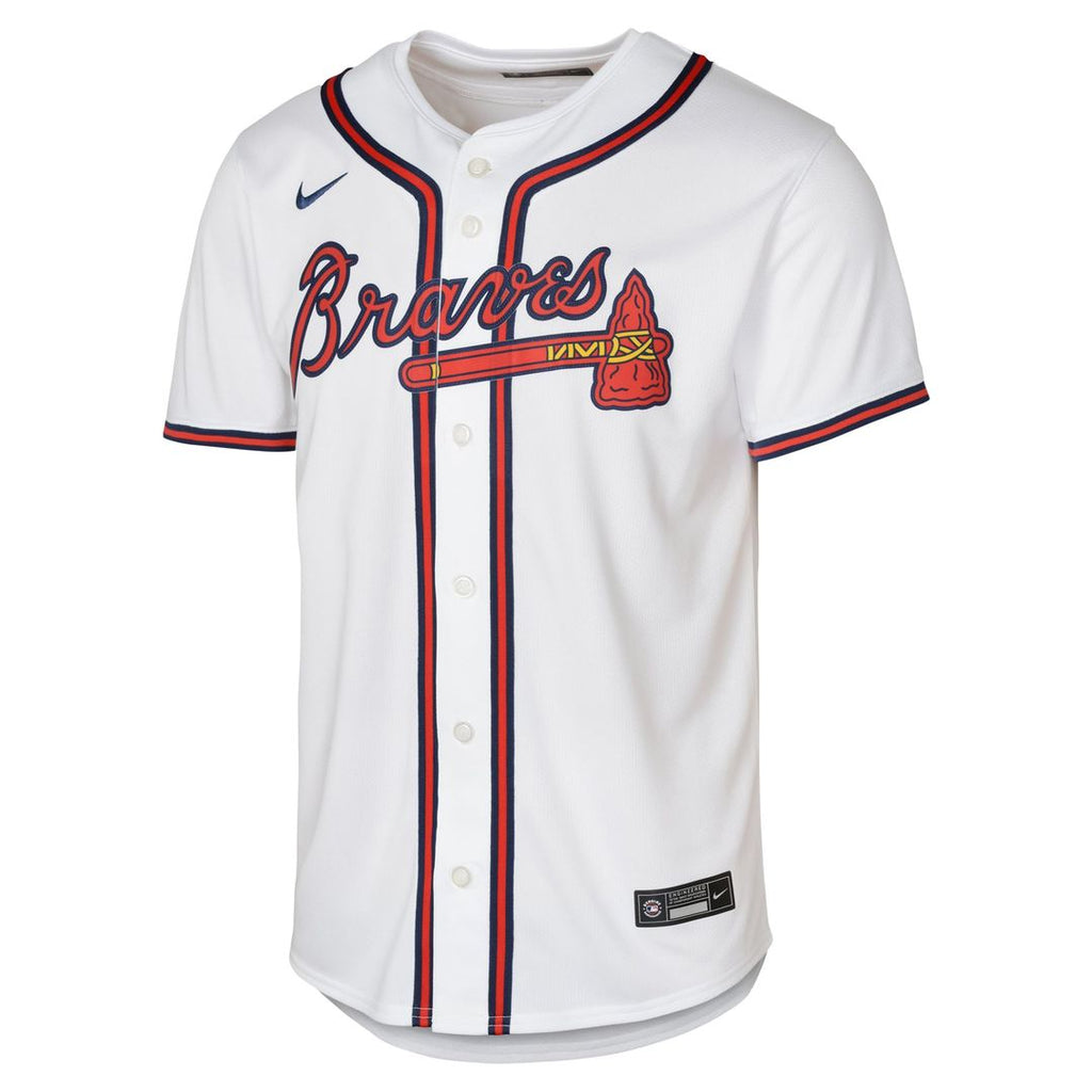 Atlanta Braves Matt Olson Youth Home Limited Jersey — White