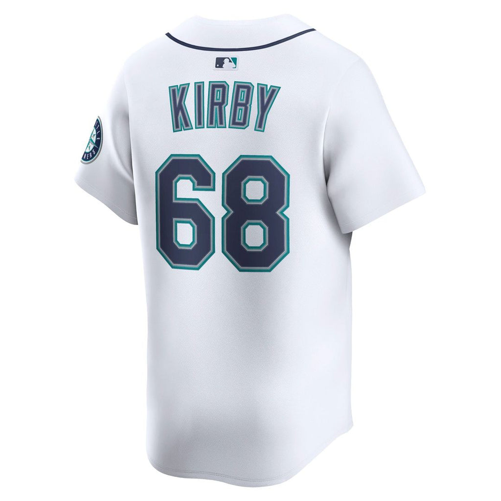 Seattle Mariners George Kirby Home Limited Jersey — White