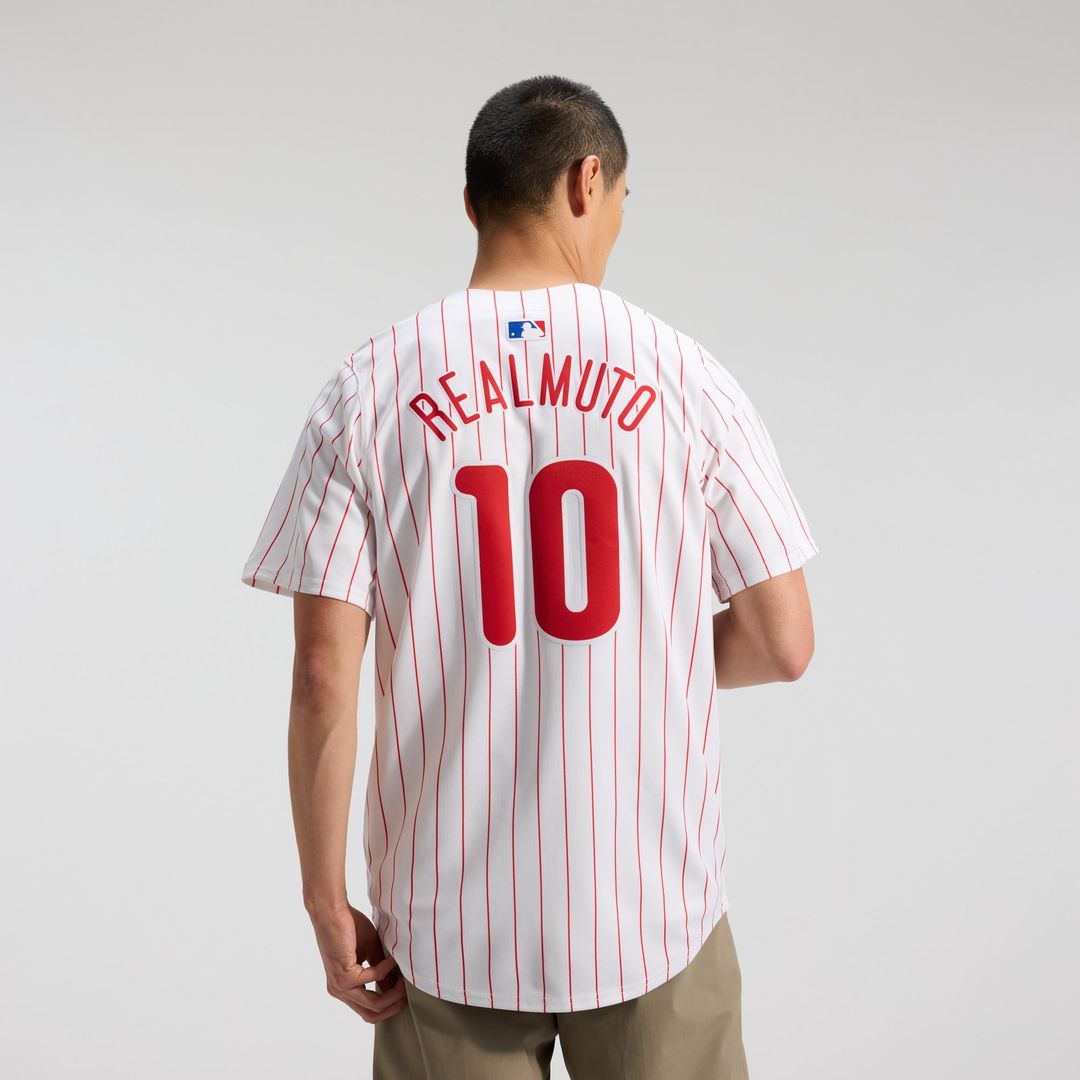 Philadelphia Phillies J.T. Realmuto Home Limited Jersey — White