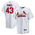 St. Louis Cardinals Pedro Pagés Home Replica Jersey — White