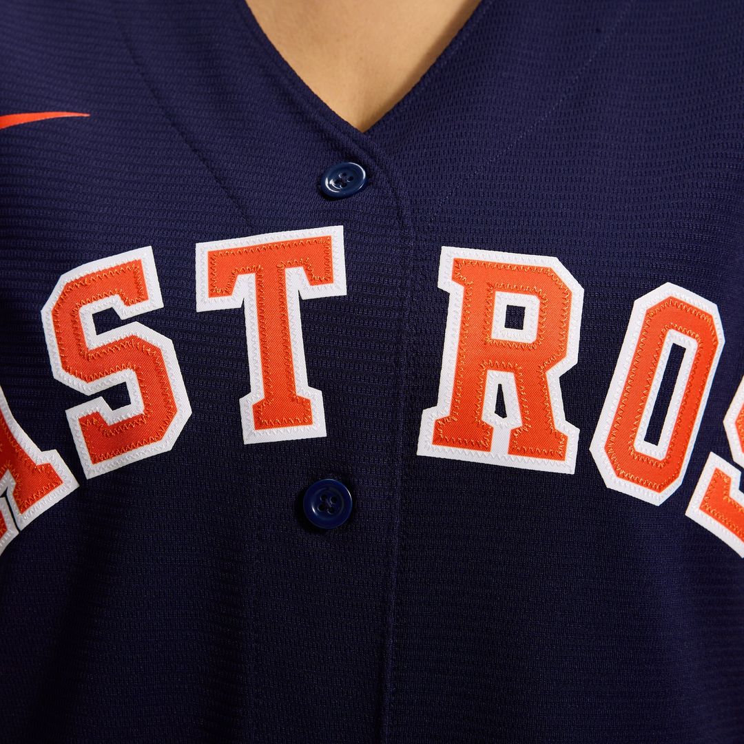 Houston Astros Jose Altuve Women's Alternate Replica Jersey — Navy
