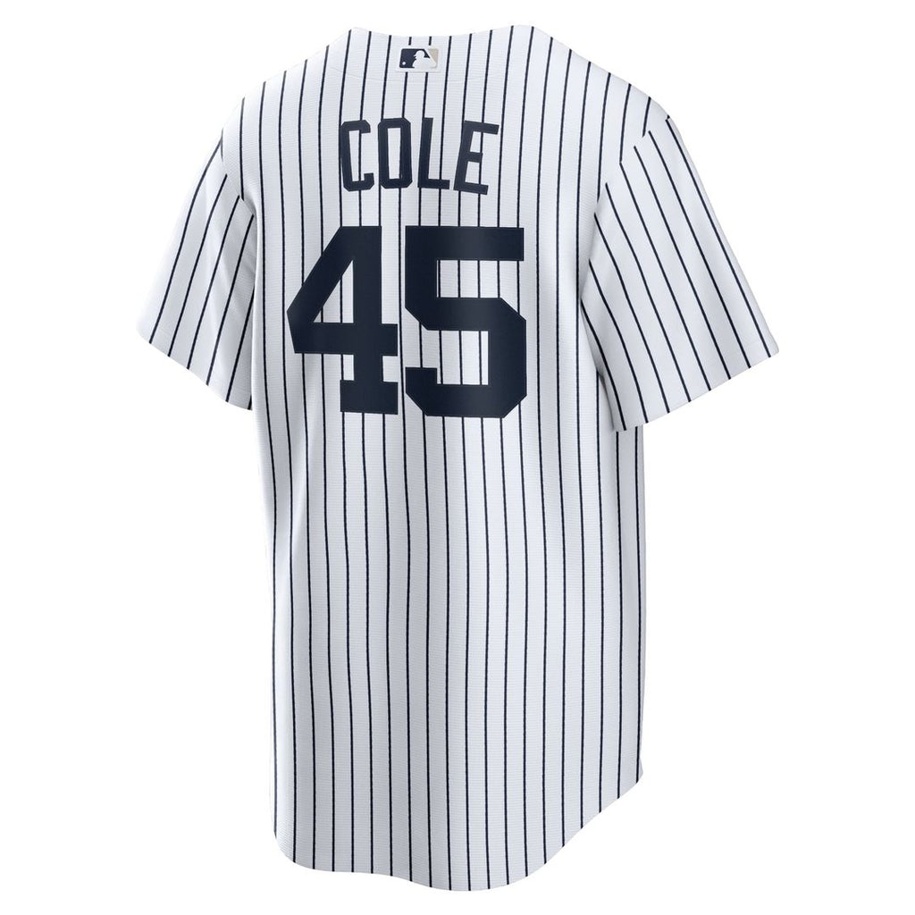 New York Yankees Gerrit Cole Home Replica Player Name Jersey — White