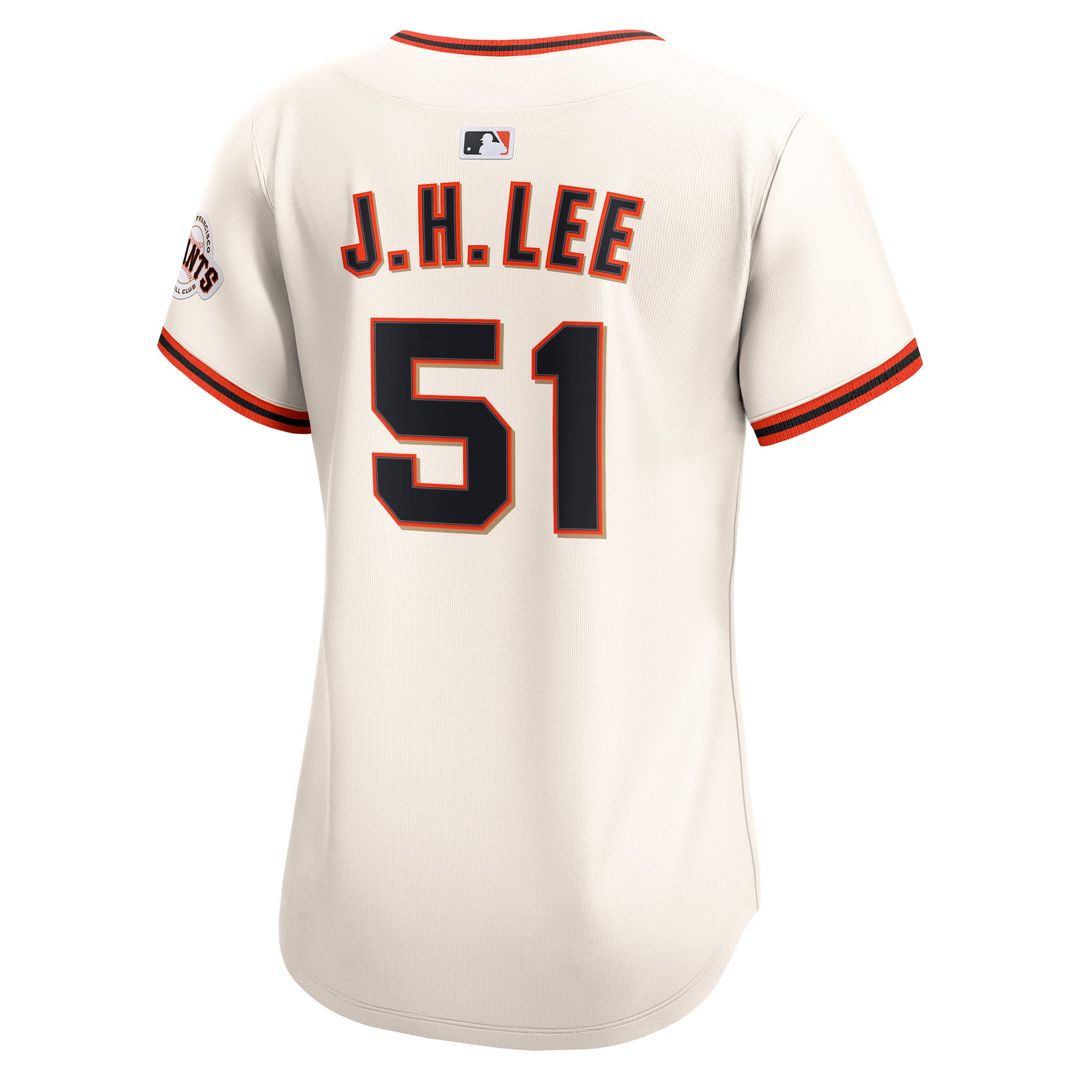 San Francisco Giants Jung Hoo Lee Women's Home Limited Jersey — Cream
