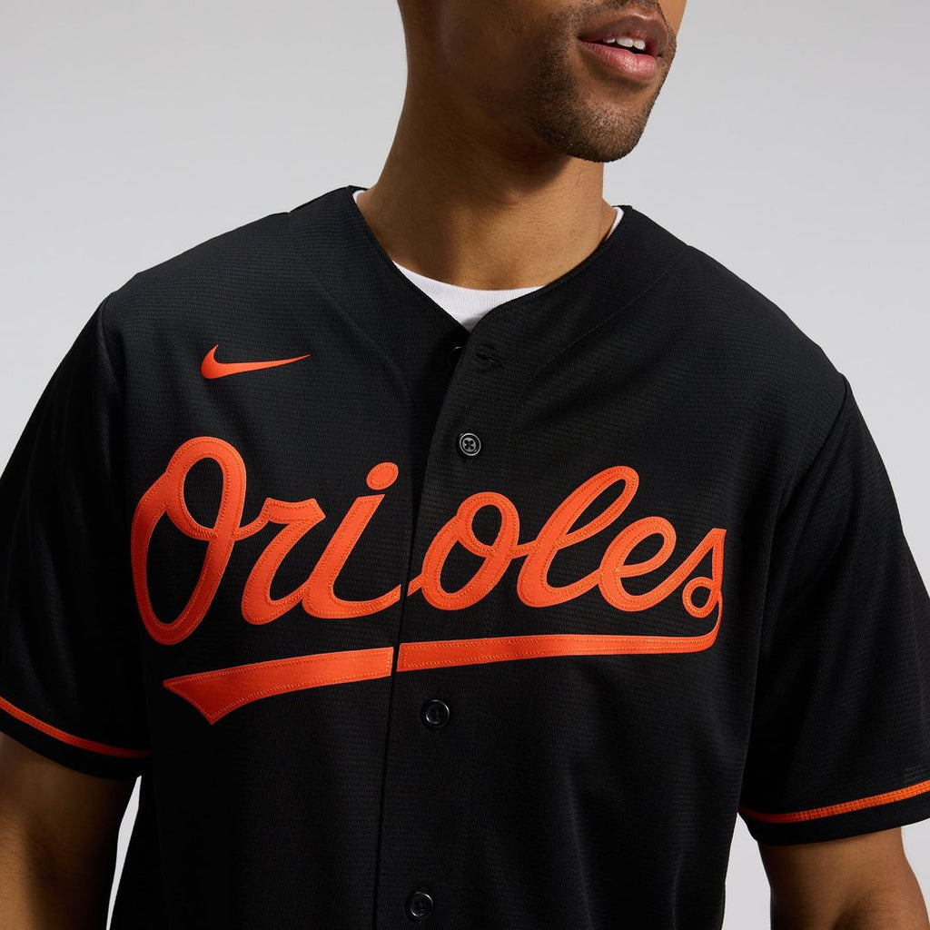 Baltimore Orioles Alternate Replica Team Jersey — Black